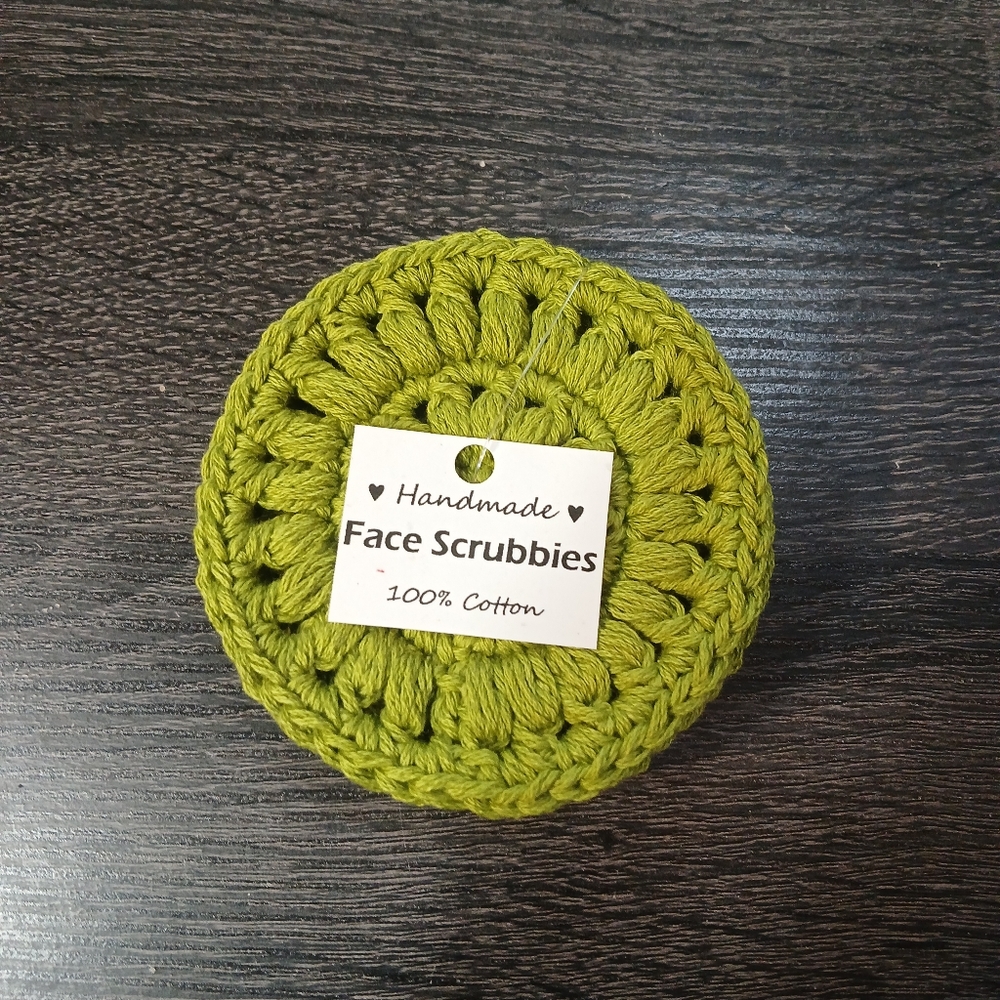 Handmade Crochet Reusable Facial Scrubbies Face Rounds